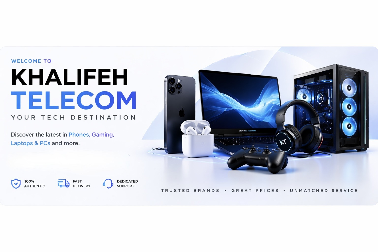 Khalifeh Telecom Hero Banner